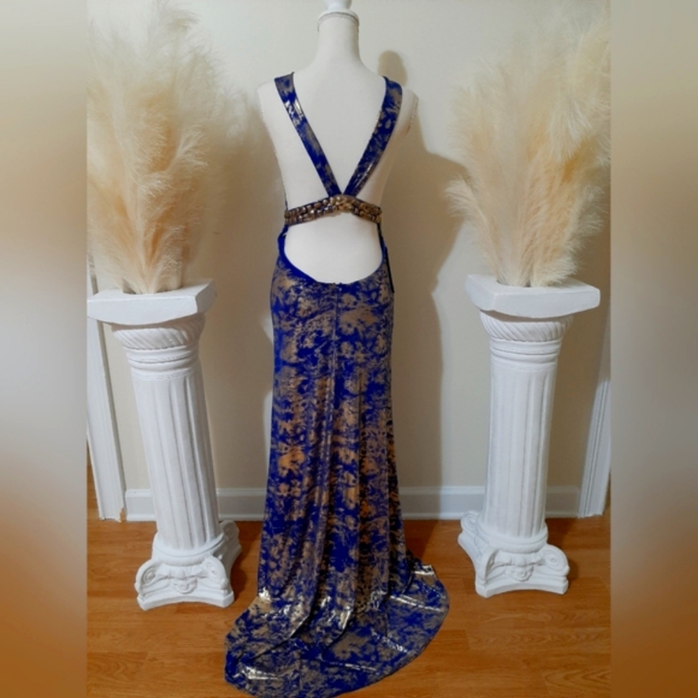 Aspeed Design Blue & Gold Dress